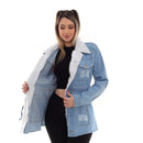 Jaqueta Premium Parka com lavagem transparente da tendência com pelúcia tipo pelúcia moda outono inverno