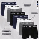 8 Kit de Cuecas Masculinas Polo Wear Boxer Confortáveis Respiráveis Microfibra Sem Costura