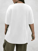 Camiseta Feminina Streetwear Estampada Love My Pet Algodão