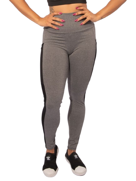 Calça Legging Com Bolso Fitness para Academia Feminina Cintura Alta