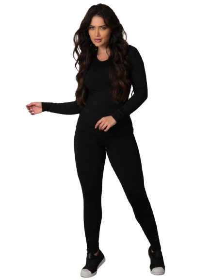 Conjunto Térmico Flanelado Inverno (BLUSA+CALÇA).