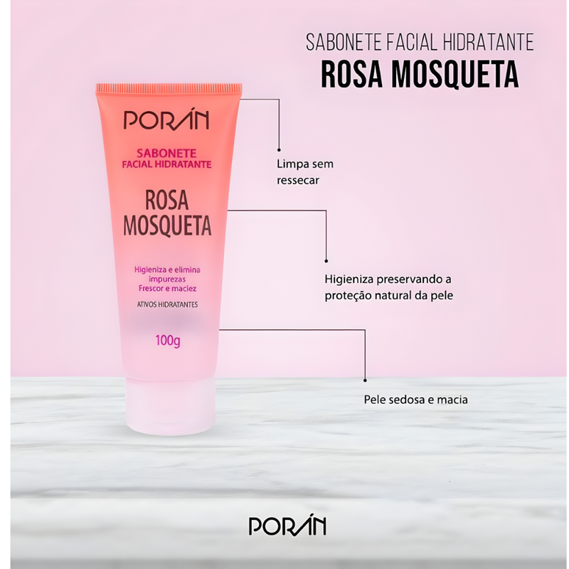 Kit Skin care Porán Limpeza Facial Premium