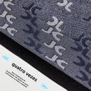 Roupa de ioga feminina, sem costura, estampa de letras, elegante, curta, cintura alta, levantamento de quadril, corrida