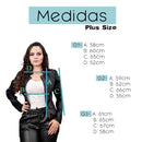 Jaqueta Premium feminina plus size blusa de couro casaco jaqueta