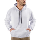 Blusa de moletom canguru blusa reta algodão