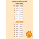 Kit Sortido com 8 Peças de Roupas Bebê Menina - 4 Camisetas + 4 Bermudas Kit com 4 Conjuntos Roupas Infantis Menina Verão