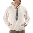 Blusa de moletom canguru blusa reta algodão