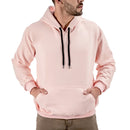 Blusa de moletom canguru blusa reta algodão