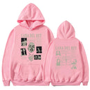 Moletom com capuz; estampado Lana Del Rey, masculino e feminino, moletom grande, unissex