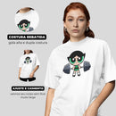 Camiseta Blusa Academia streetwaer camisa as meninas super poderosas 100% algodao Premium