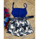 Conjunto Floral Tecido Premium