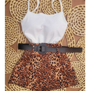 Conjunto Floral Tecido Premium