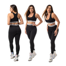 Conjunto de academia Top Legging com Suplex