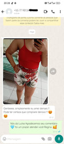 Conjunto Floral Tecido Premium