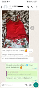 Conjunto Floral Tecido Premium